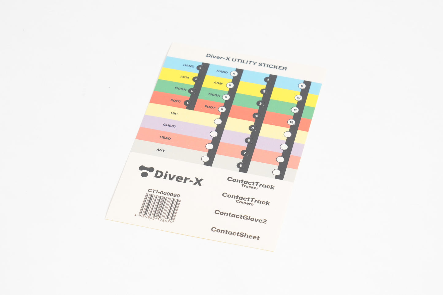 Diver-X Utility Sticker